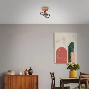 Brilo - TAHUN Faretto LED 1xGU10/5W/230V Brown