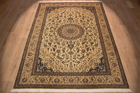 Nain Tappeto 330x220 (Iran) Annodato A Mano
