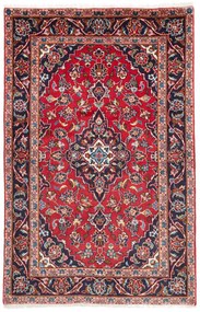 Kashan Tappeto persiano 100x150 Rosso (Iran) Annodato A Mano