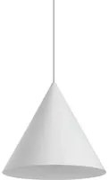 Sospensione Industrial-Minimal A-Line Metallo Bianco 1 Luce E27