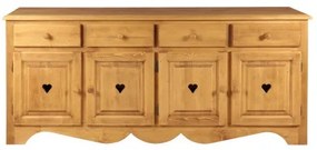 Base credenza 4 ante e 4 cassetti - LM-AOS03