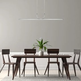 Rabalux 72129 - Lampadario LED a sospensione con filo ELIA LED/25W/230V 3000K cromo