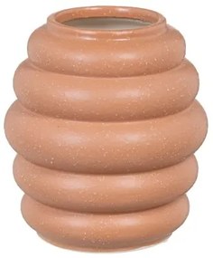 Vaso 18,5 x 18,5 x 20 cm Ceramica Arancio