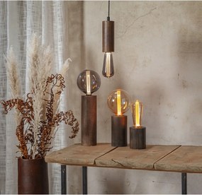 Lampada a sospensione marrone scuro Tub - Star Trading