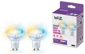 SET 2x Lampadine LED dimmerabili PAR16 GU10/4,7W/230V 2700-6500K CRI 90 Wi-Fi Wi