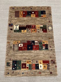 Loribaft Tappeto persiano 90x130 Marrone (Iran) Annodato A Mano
