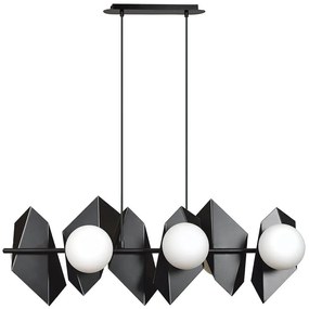 Lampadario a Sospensione DRIFTON 6 BLACK e WHITE Colore Nero