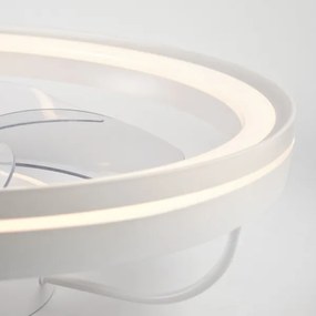 Plafoniera LED con ventilatore FARGO LED/37W/230V bianco + +TC