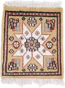 Agra Tappeto orientale 30 x 30 (Indian) Annodato A Mano