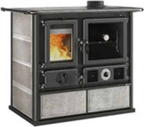 Termocucina a legna Rosa Dsa.16 11,0 kW Pietra Naturale - La Nordica