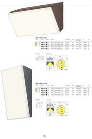 Redo 90015 - Applique LED per esterni TOKYO LED/12W/230V IP54