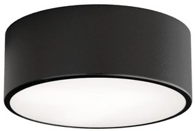 Plafoniera con sensore CLEO 1xE27/40W/230V d. 20 cm nero