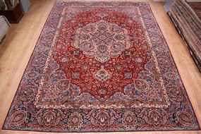 Kerman Tappeto 490x350 (Iran) Annodato A Mano