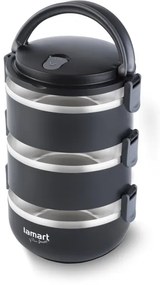 Lamart - Contenitore per alimenti termo 1,8 l nero
