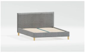 Letto singolo imbottito con grata 90x200 cm Tina - Ropez