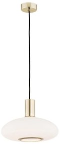 Argon 4358 - Lampadario a sospensione con filo SAGUNTO 1xE27/15W/230V diametro 30 cm ottone