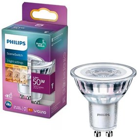 Lampadina LED Philips SCENE SWITCH PAR16 GU10/4,8W/230V 2200/2500/2700K