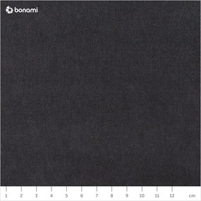 Divano angolare grigio antracite, angolo sinistro Puzo - MESONICA