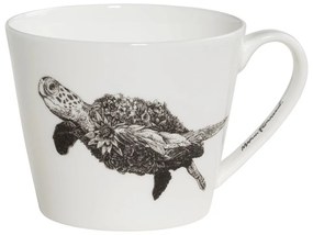 Tazza in porcellana bianca Marini Ferlazzo Sea Turtle, 450 ml - Maxwell &amp; Williams