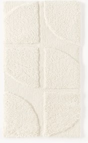 Tappeto soffice a pelo lungo con motivo in rilievo Jade