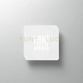 Pixel p/p - plafoniera bianco led 3000k 2500lm 25w 39,2cm dimmerabile