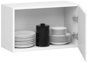 Cucina Lineare 180 Cm Moderna Pensili Bassi Bianco Opaco Emma V2