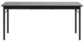 Tavolo da pranzo nero 95x180 cm Savona - Unique Furniture