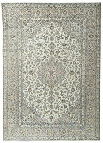 Kashan Tappeto 350 x 250 Beige (Iran) Annodato A Mano