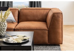 Tavolino da salotto nero con piano effetto frassino 80x80 cm Willford – Actona