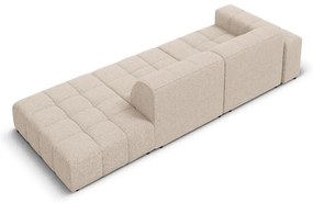 Chaise-lounge beige (con penisola a sinistra) Chicago – Cosmopolitan Design