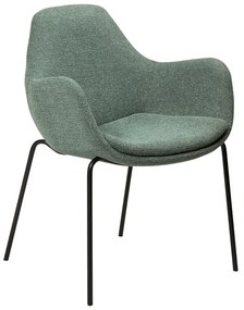 Poltrona verde chiaro in tessuto bouclé Zimmer - DAN-FORM Denmark