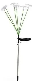 Lampada solare decorativa LED con sensore 6xLED/1,2V 3000K 77 cm 600 mAh IP44