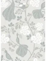 Littlephant Tapete Night Birds - Sandstone/ Dusty Blue