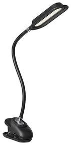 Immax 08998L - Lampada da tavolo dimmerabile LED+CCT con clip CLIP 7,5W/230V nera