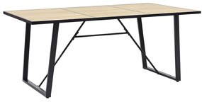 Tavolo Da Pranzo Rovere 200x100x75 Cm İn Mdf /