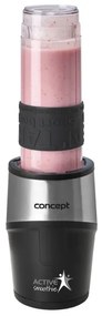 Concept SM3385 - Frullatore con accessori ACTIVE SMOOTHIE 500W/230V nero