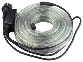 Tubo LED Natalizio 10m IP44 Colore Bianco Caldo 2500 - 2800 °K