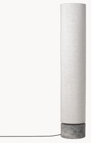 Lampada da terra a LED con luce regolabile e base in marmo Unbound, varie misure