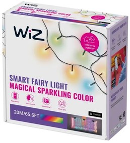 WiZ - Catena LED RGBW dimmerabile per esterni 160xLED 20m IP44 2700-5000K Wi-Fi