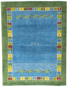 Gabbeh Tappeto persiano 150x200 Blu (Iran) Annodato A Mano