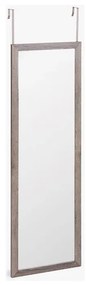 5five - Specchio da appendere alla porta MATCHING 109x35 cm grigio