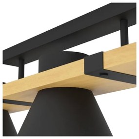 Eglo 43955 - Plafoniera MACCLES 3xE27/15W/230V