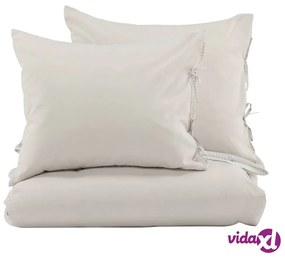 Venture Home Set da Letto Jenna 220x240 cm Cotone Sabbia
