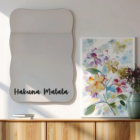 Adesivo per specchio S10 – Hakuna Matata