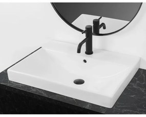 REA-U3326 - Lavabo da incasso MANDY 46x60 cm ceramica/bianco lucido