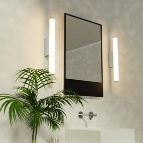 Lampada da parete nera, lunghezza 60 cm Caspio - SULION