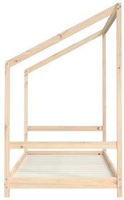 Giroletto per bambini 90x200 cm in legno massello di pino