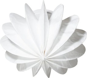 Plafoniera bianca con paralume in carta ø 40 cm Dalia – WOOOD