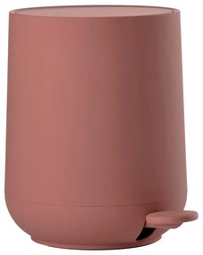 Pattumiera in plastica rosso chiaro 3 l Nova - Zone