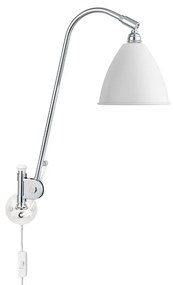 GUBI - Bestlite BL6 Applique da Parete Ø16 Cromato/Bianco Opaco GUBI